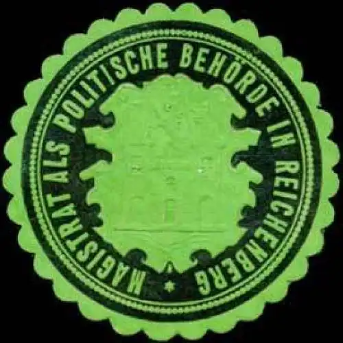 Magistrat in Reichenberg als politische BehÃ¶rde