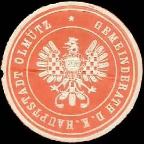 Gemeinderath der k. Hauptstadt OlmÃ¼tz