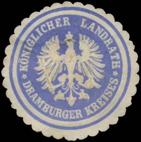 K. Landrath Dramburger Kreises Dramburg