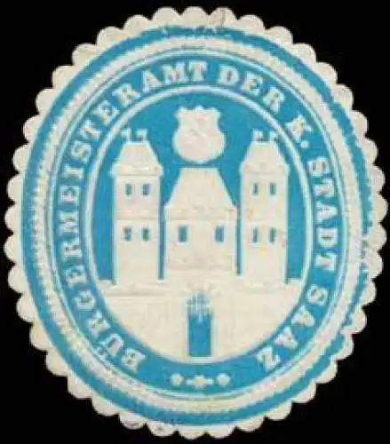 BÃ¼rgermeisteramt der K. Stadt Saaz