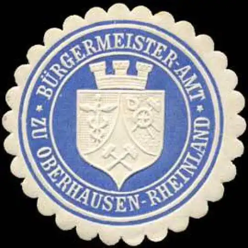 BÃ¼rgermeister-Amt zu Oberhausen-Rheinland