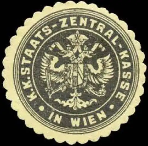 K.K. Staats-Zentral-Kasse in Wien