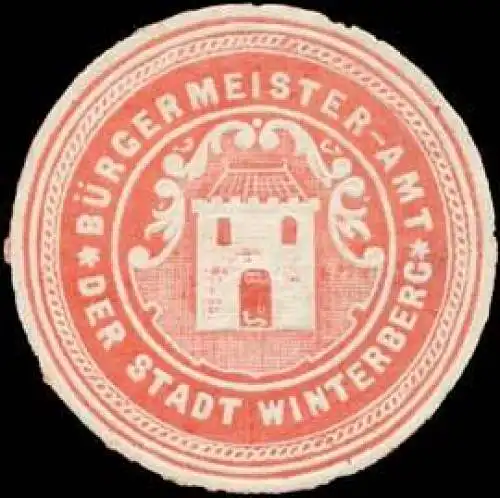 Bürgermeister-Amt der Stadt Winterberg