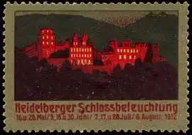 Heidelberger Schlossbeleuchtung