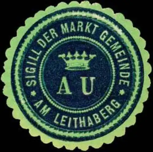 Sigill der Markt Gemeinde am Leithaberg AU