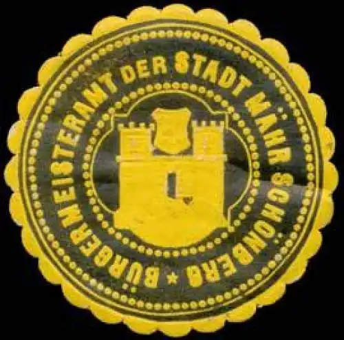 Bürgermeisteramt der Stadt Mährisch Schönberg
