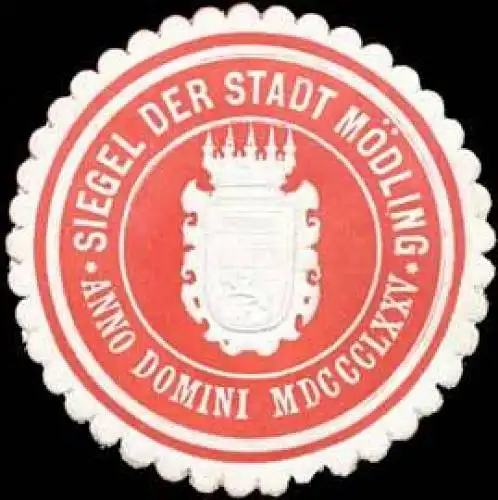 Siegel der Stadt MÃ¶dling