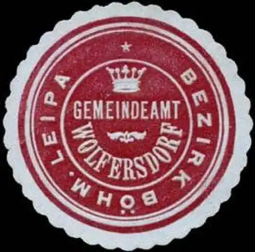 Gemeindeamt Wolfersdorf Bezirk Böhm. Leipa