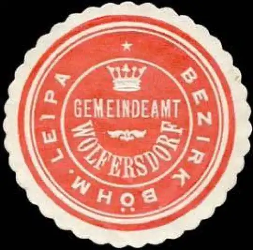 Gemeindeamt Wolfersdorf Bezirk BÃ¶hm. Leipa