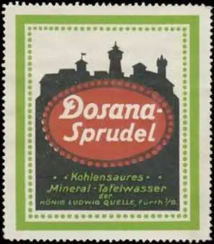Mineralwasser Dosana-Sprudel