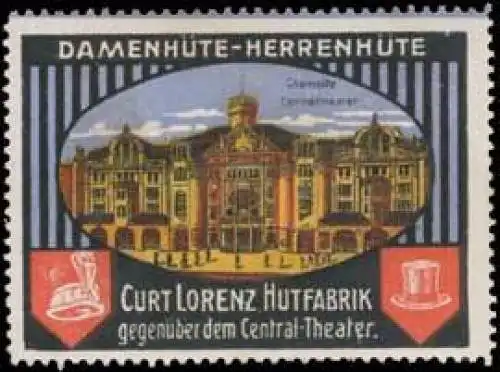 Damen & Herren-HÃ¼te - Centraltheater