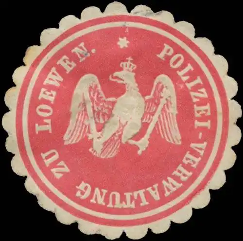 Polizei-Verwaltung zu LÃ¶wen