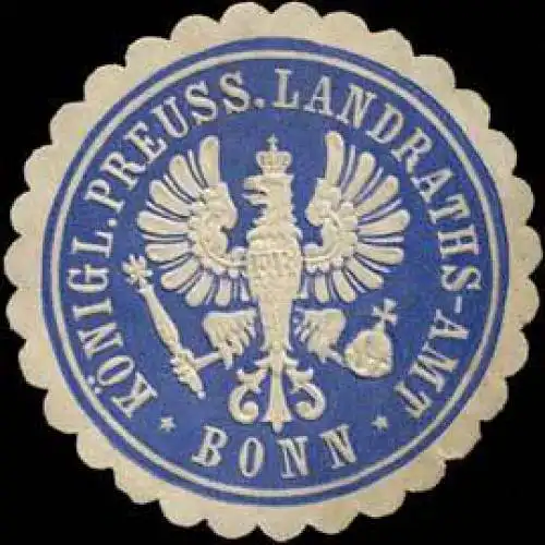KÃ¶nigl. Preuss. Landraths-Amt Bonn