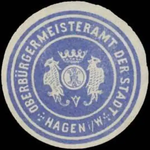 OberbÃ¼rgermeisteramt der Stadt Hagen/W