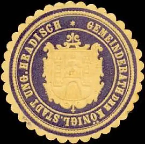 Gemeinderath der königl. Stadt Ungarisch Hradisch