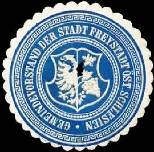 Gemeindevorstand der Stadt Freystadt Ãsterreich Schlesien