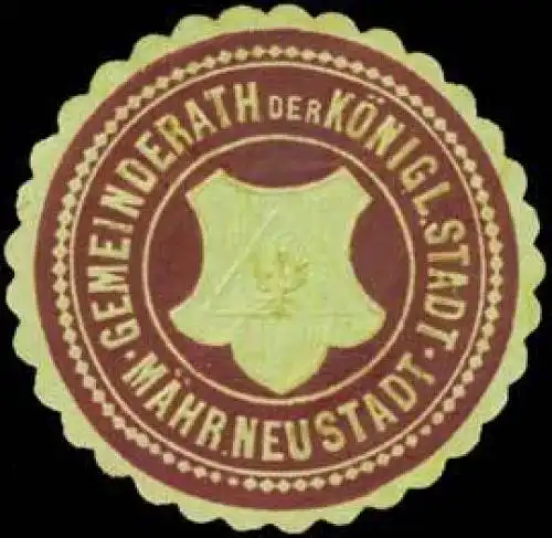 Gemeinderath der königl. Stadt Mährisch Neustadt