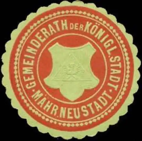 Gemeinderath der königl. Stadt Mährisch Neustadt