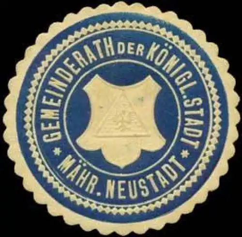 Gemeinderath der kÃ¶nigl. Stadt MÃ¤hrisch Neustadt