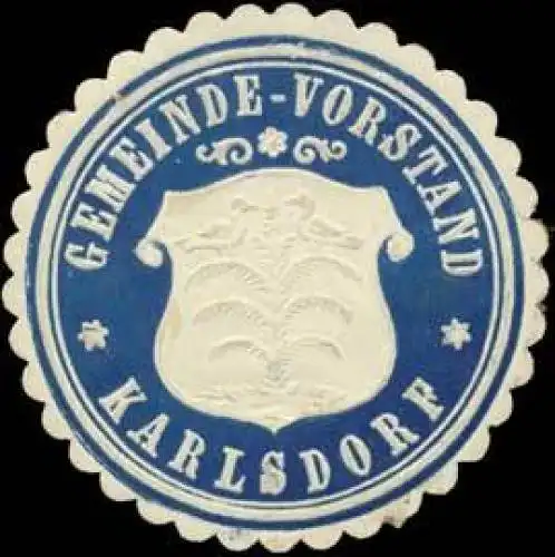 Gemeinde-Vorstand Karlsdorf