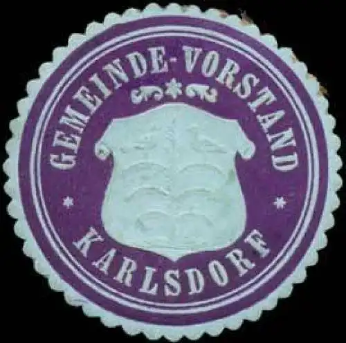 Gemeinde-Vorstand Karlsdorf