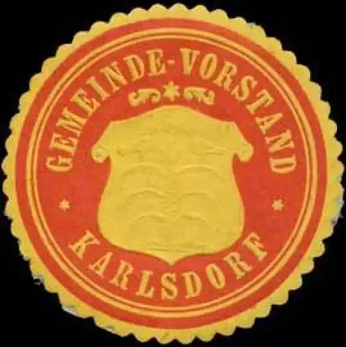 Gemeinde-Vorstand Karlsdorf