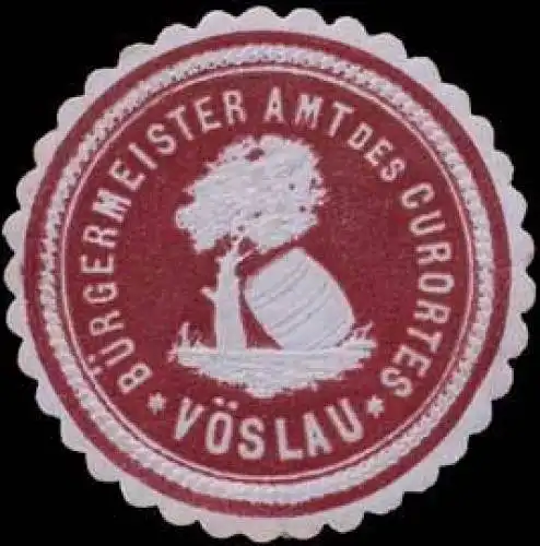 BÃ¼rgermeister Amt des Curortes VÃ¶slau
