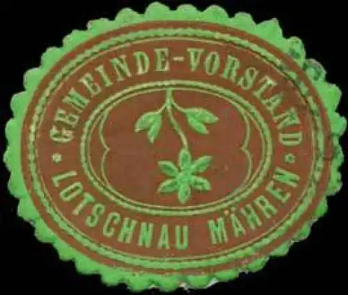Gemeinde-Vorstand Lotschnau Mähren
