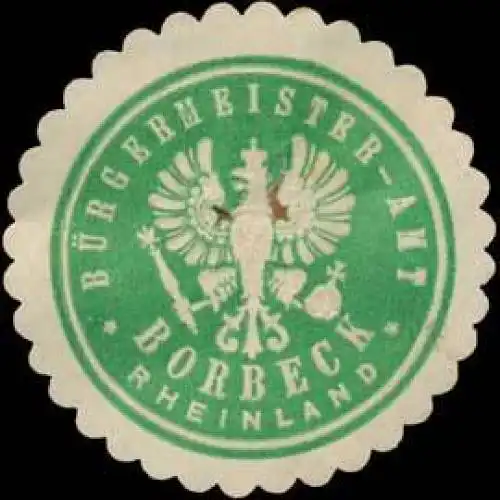 BÃ¼rgermeister-Amt Borbeck/Rheinland