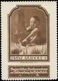 Baby Prinz Rudolf von Bayern