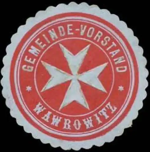 Gemeinde-Vorstand Wawrowitz