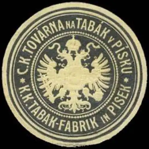 K.K. Tabak-Fabrik in Pisek