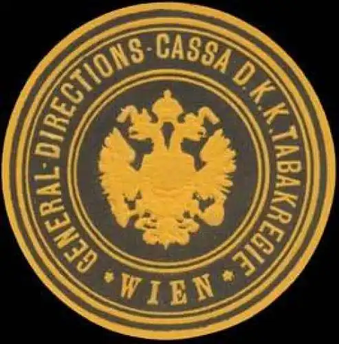 General-Directions-Cassa d. K.K. Tabakregie Wien