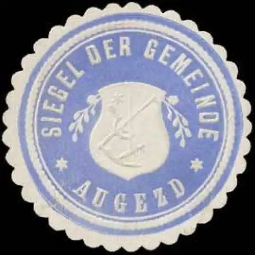 Siegel der Gemeinde Augezd