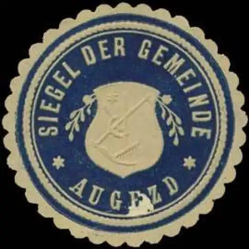 Siegel der Gemeinde Augezd