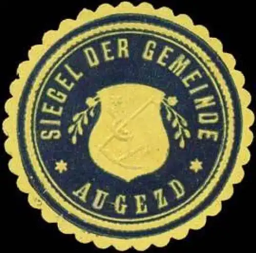 Siegel der Gemeinde Augezd