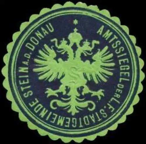 Amtssiegel der L.F. Stadtgemeinde Stein an der Donau