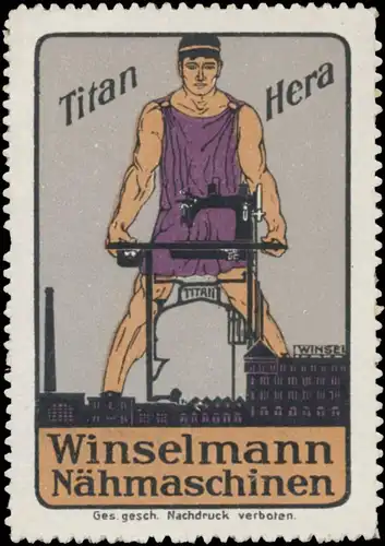 Titan Hera Nähmaschine