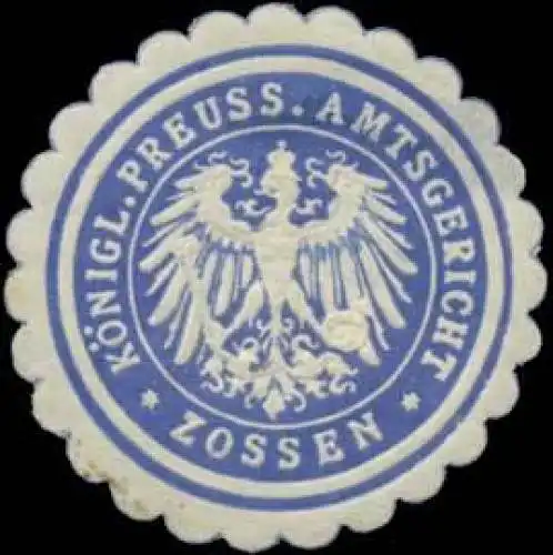 K.Pr. Amtsgericht Zossen