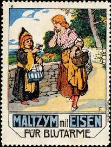 Maltzym mit Eisen für Blutarme