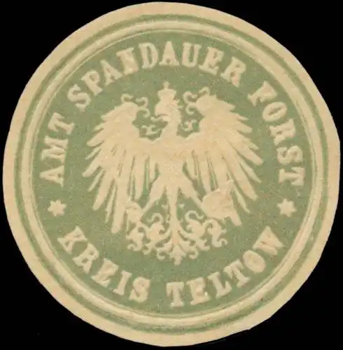 Amt Spandauer Forst Kreis Teltow