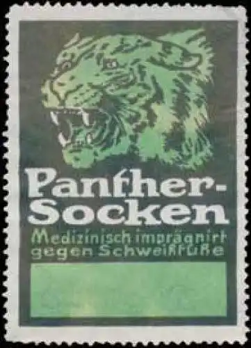 Panther-Socken