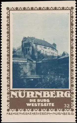 Die Burg Westseite