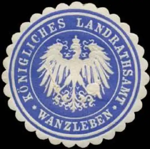 K. Landrathsamt Wanzleben