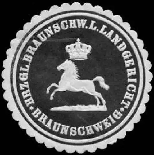 Herzoglich Braunschw. L. Landgericht - Braunschweig