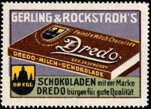 Feinste Milch Schokolade Dredo