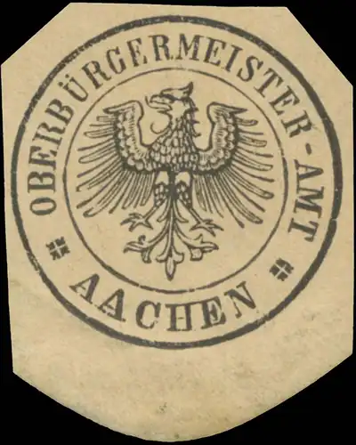 OberbÃ¼rgermeister-Amt Aachen