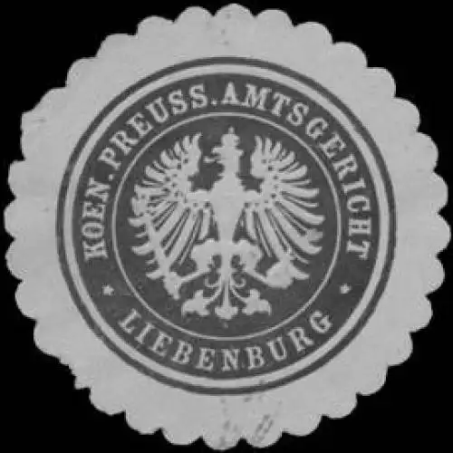 K.Pr. Amtsgericht Liebenburg