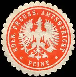 Koeniglich Preussische Amtsgericht - Peine