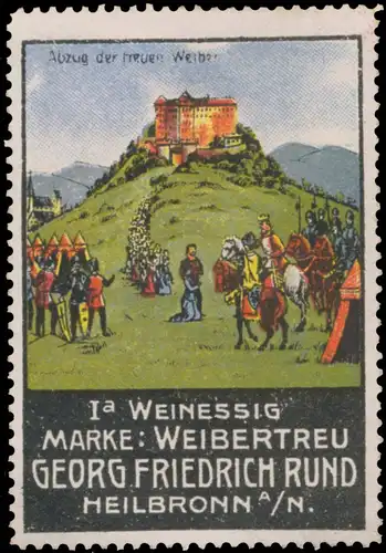 Abzug der treuen Weiber